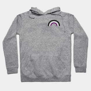 Asexual Pride Rainbow Hoodie